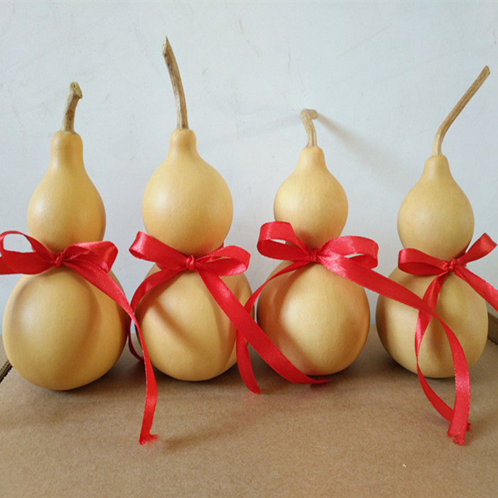 Natural small gourd hand twist to play the hyacinth swinging piece pendant indoor stores carry the cortical good bag paste quickly