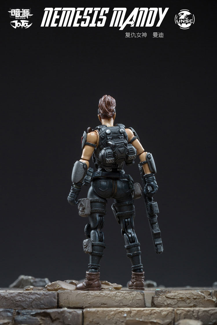 female soldier action figure
