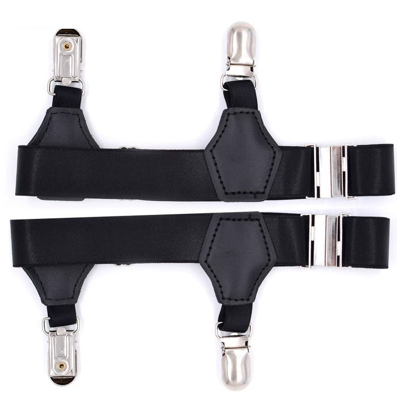 Nam mới garter đôi clip vớ chống trượt clip đen nylon nam và nữ điều chỉnh vớ clip dây nịt móc tất đẹp cho nữ