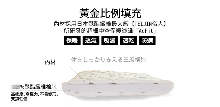 Nhật Bản nhập khẩu Nhật Bản sản xuất nệm Nhật Bản nệm dày Giường ngủ đệm gấp - Nệm