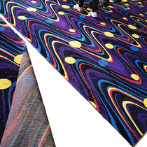 Shanghai Custom Wilton Carpet Striped KTV Movie Theatre Billiard Club Full Paved Soundproof B1 Fire Protection 4 m Width