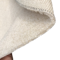 4 m Wide Thickened Rice White Elbow Yarn Carpet Wedding Wedding Dress Shop Event Celebration 10-12mm Thickened Full Of Carpet