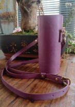 Custom first layer cowhide handmade jug set Thermos cup set Glass set Silver cup set Titanium cup set Tin pot set