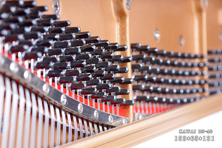 Đàn piano trung cổ Nhật Bản KAWAI Kawai BS-40 dọc đàn piano màu đen sáng chuyên nghiệp - dương cầm đàn piano xịn	