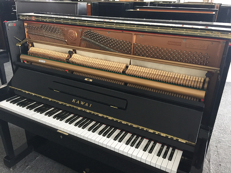 Đàn piano trung cổ Nhật Bản KAWAI Kawaii TP-125C chơi piano đen dọc - dương cầm yamaha ydp