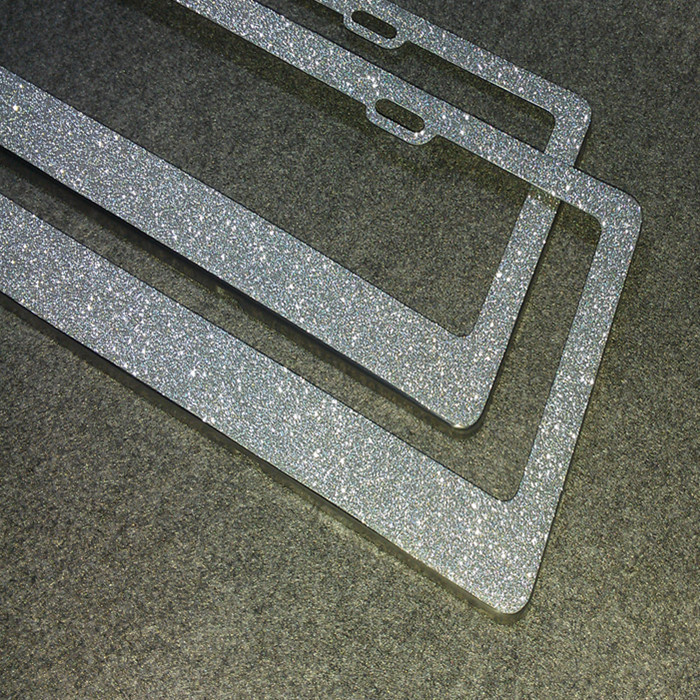 Extravagant Diamond License Plate Frame, Crystal Diamond, Diamond-Encrusted License Plate Frame, License Plate Frame, Rust-Proof, Comes with Diamond Sealant Extravagant Diamond License Plate Frame, Crystal Diamond, Diamond-Encrusted License Plate Frame, License Plate Frame, Rust-Proof, Comes with Diamond Sealant