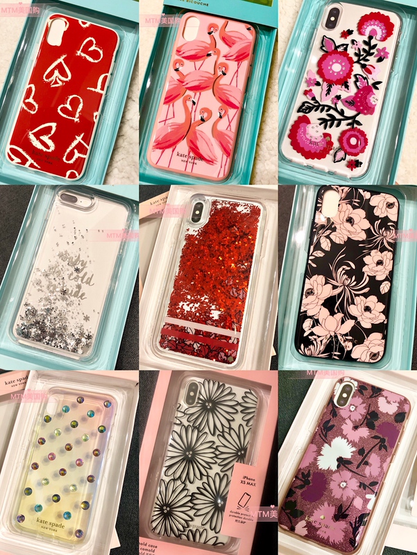 Clearance Sale Kate Spade Ks Mobile Phone Case Iphonex/Xsmax Xr Liquid Sand Suitable for Apple