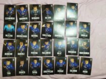 Poznan 21 22 season official white card set (including registered postage)