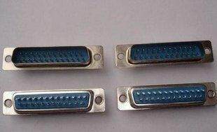 DB25 connector DB25 male head DB25 pin 2 rows 25 holes parallel port weld head