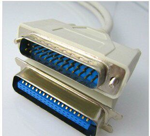 1 5 m mechanism parallel port print line 1 5M parallel port line Old-fashioned printer line 1284 print line Bold line