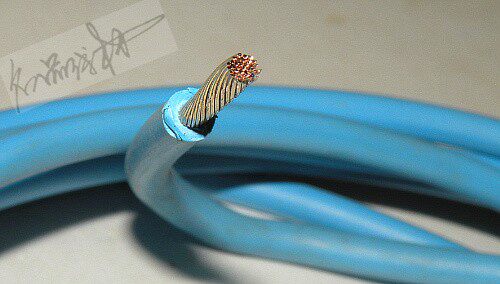 American original dress ROCKBESTOS-SURPRENANT EXANE DAA1069A 2000V high voltage wire