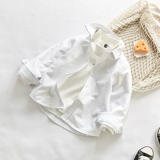 Хлопковая рубашка для мальчиков, лонгслив для школьников, детская осенняя форма, подходит для подростков