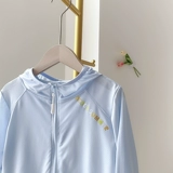 Детский солнцезащитный крем, летняя тонкая детская одежда для защиты от солнца для мальчиков, дышащий шелковый плащ