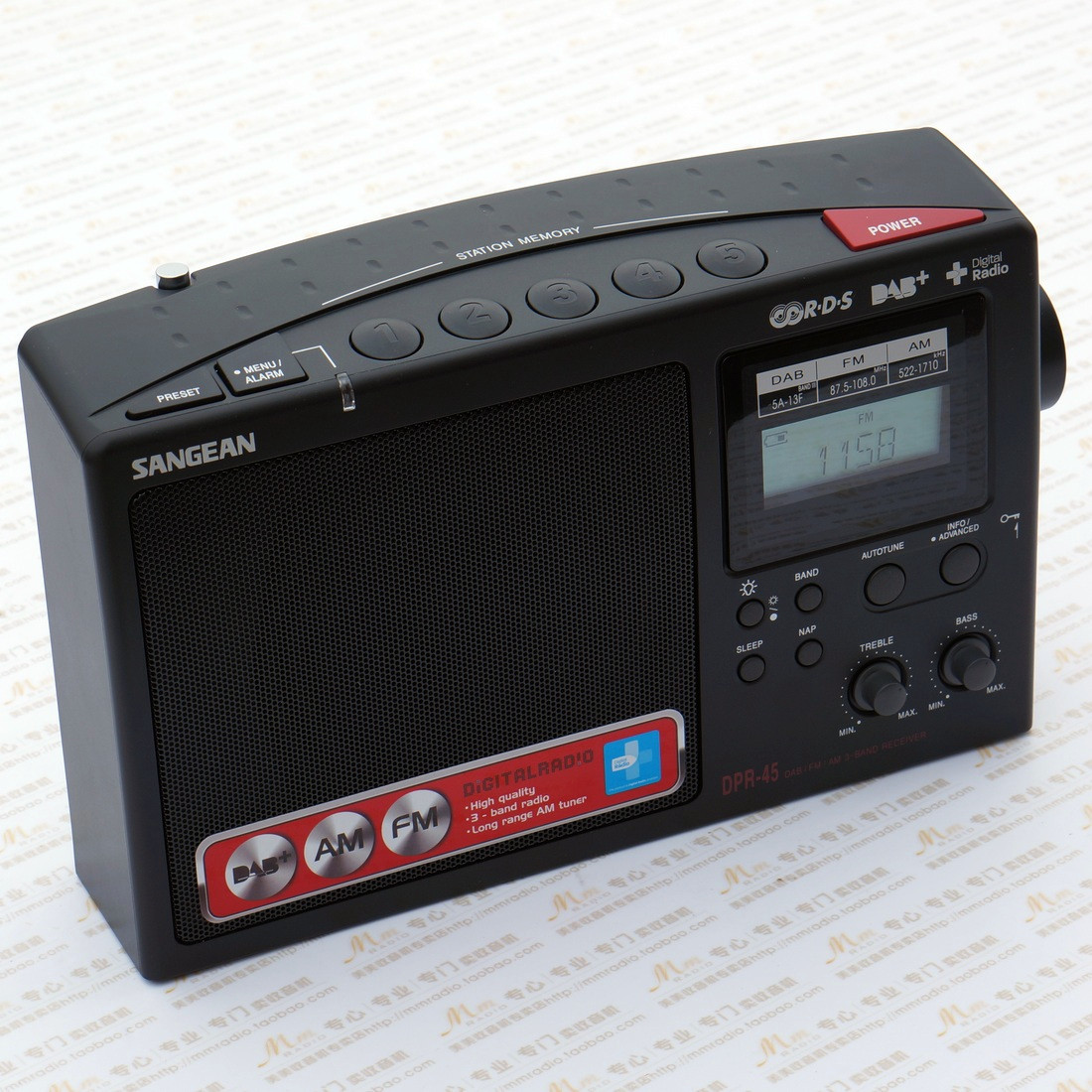 Купить Радиоприёмник Подлинный сайт sangean/горы в ДПР-45 тюнер DAB/FM ...