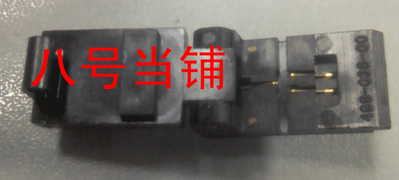 New Japanese original gold-plated adapter 499-036-00 burning seat brush programming design IC test seat