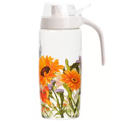 Oil pot high temperature roasted glass leak-proof oil Pot Kitchen liquid seasoning bottle table liquid seasoning bottle seasoning bottle