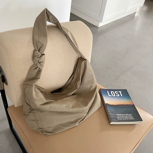 Брендовая японская универсальная сумка, нейлоновый ремешок для сумки на одно плечо, простой и элегантный дизайн