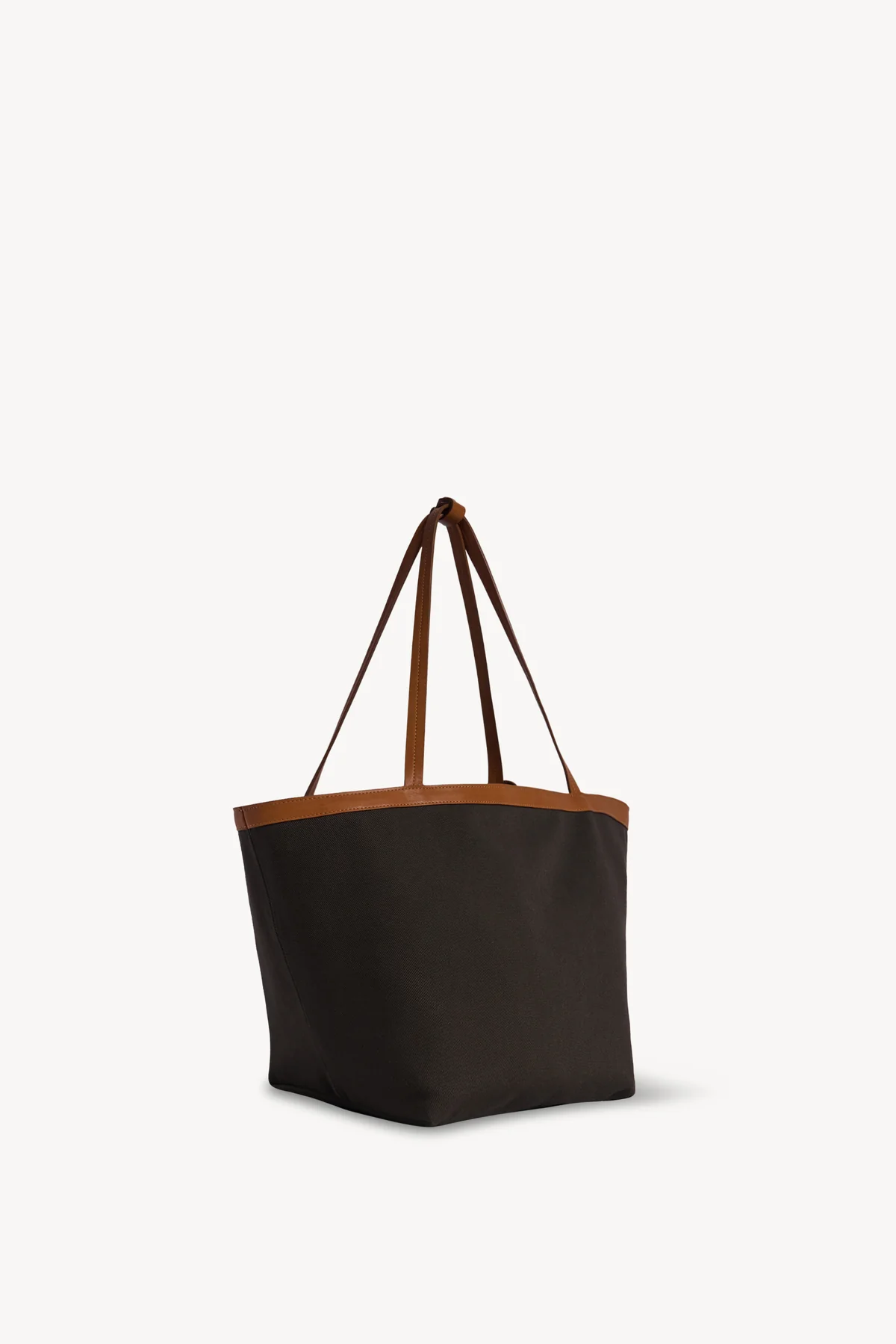 Сумка the row park tote three canvas 帆布拼牛皮单肩包托特包 正品代