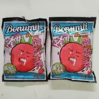 Жевательные конфеты Linqi Baonumi со вкусом клубники, 2 пакетика