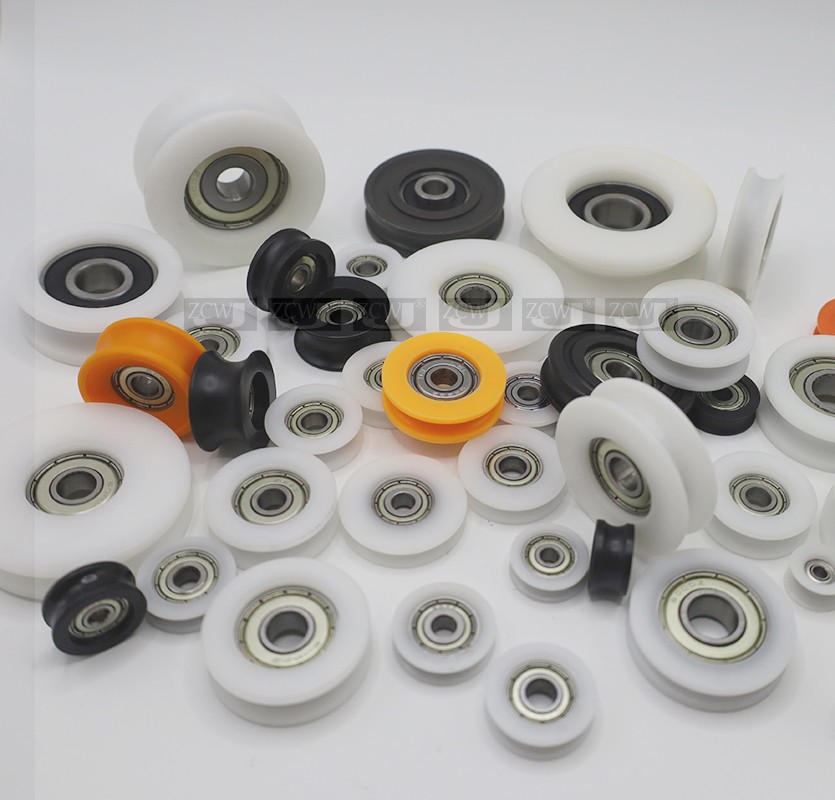 608 pack bearing 624U groove roller 625 pull door and window pulley pulley Nylon EUB band slot manufacturer direct sales 626