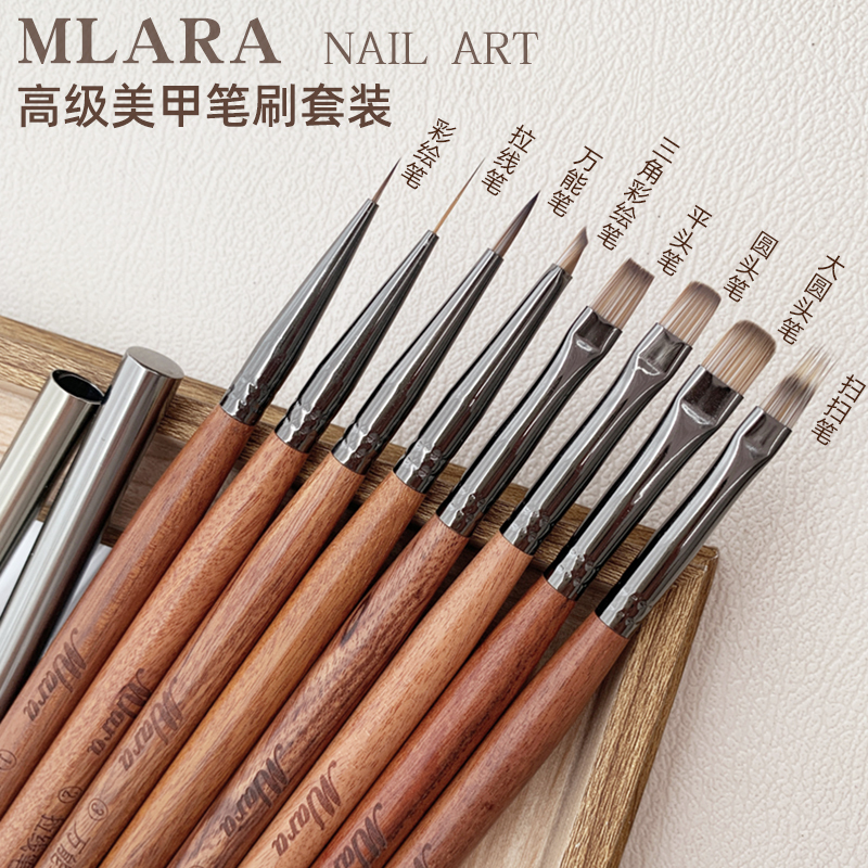 Nail Art Brush Set, High-End Special Brush Set, Triangular Painting Brush, Line Drawing Brush, Line Drawing Pen, Large Round Head Brush, Nail Art Brush Nail Art Brush Set, High-End Special Brush Set, Triangular Painting Brush, Line Drawing Brush, Line Drawing Pen, Large Round Head Brush, Nail Art Brush