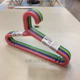 Ikea, детская вешалка, мультяшная милая многоцветная пластиковая цветная карта