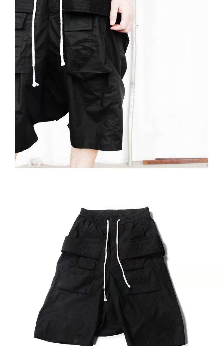 Diablo Pioneer ban đầu CHAUNK đích thực RO thủy triều đàn hồi eo năm quần short nam quần short kaki nam