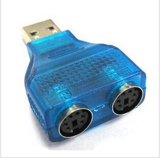 Computer keyboard round mouth 10%-2 conversion head USB for PS2 sliding mouse round outlet USB conversion head volume large price superior