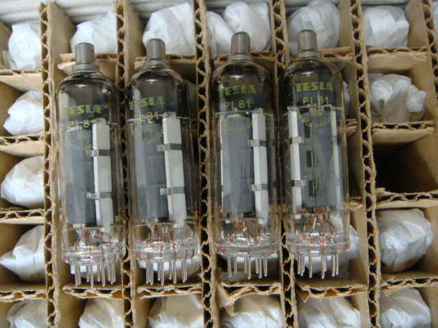 EASTERN EUROPEAN ORIGINAL BOX ORIGINAL BRAND NEW TAISE POWER TUBE PL81 ORIGINAL BOX ORIGINAL