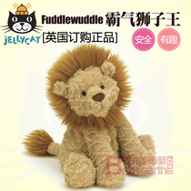  British Jellycat Fuddlewuddle Lion Wavy hair Lion King Simba plush doll toy