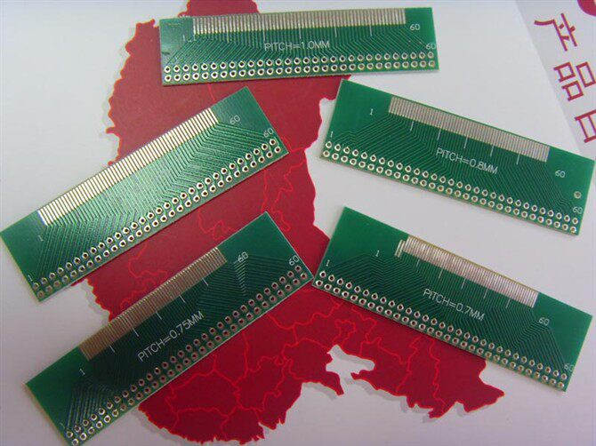 TFT adapter plate 0 8mm0 7mm0 9mm1 0mm cable adapter plate 2 54 small black clip