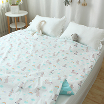 Cotton quilt cover single piece 150x200 twill single cotton quilt cover 1 5 m bed student dormitory unicorn rainbow