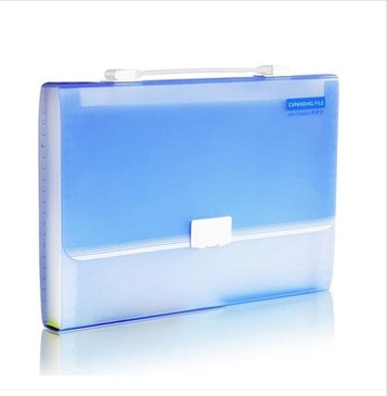 Deli 5564 organ bag A4 bill bag briefcase color things bag 12 layer organ bag file bag