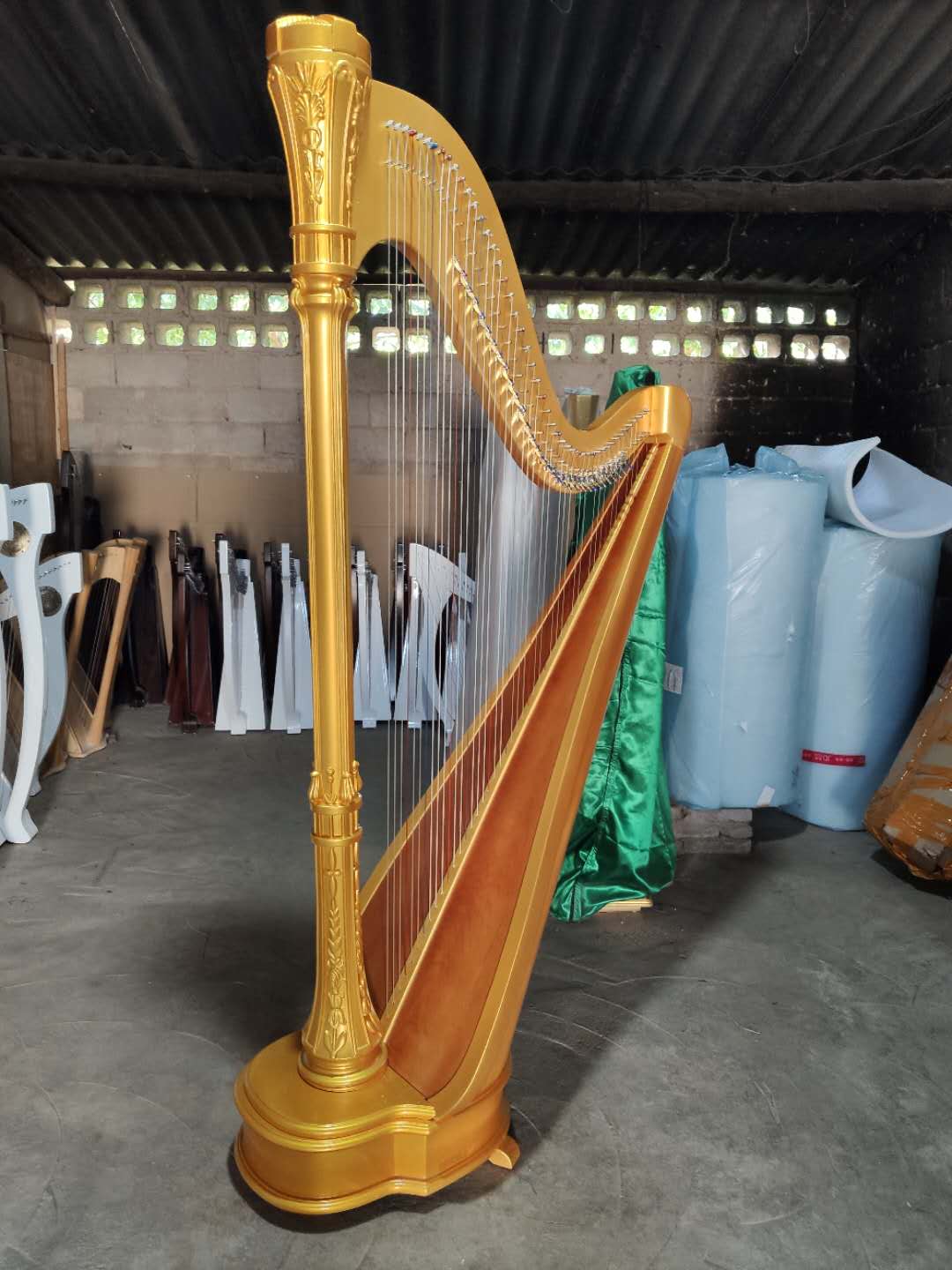 Piano Line Training Center Irish Harp Custom Celtic Harp Decoration Decoration Props Customized