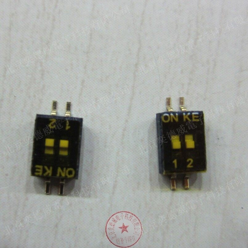 Original Clothing Import Table Patch Dial Code Switch 2 Bits 1 27MM Coded Switch Patch