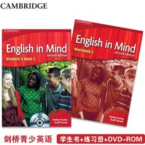 Cambridge English teaching materials English in Mind 1 Student book workbook set shipped from Beijing