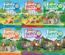 Beijing shipping Oxford textbook Family and Friends starter 1 2 3 4 5 6 English version