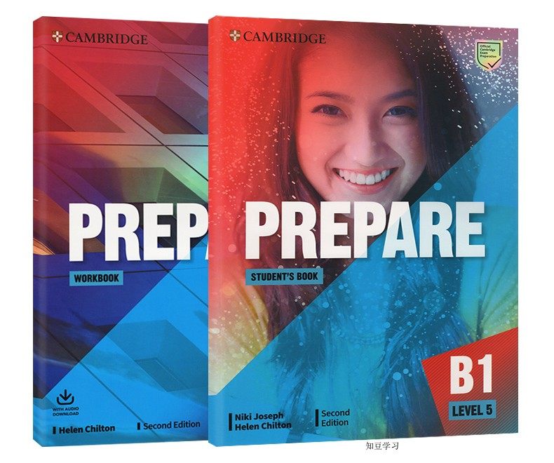 Beijing Shipping Cambridge Examinations 2020 Second edition of Prepare 5 student books and practice book suits