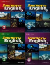 National Geographic Press Journey to English full set of 4 small TOEFL Examinations