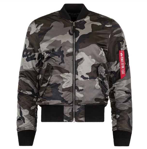 American alpha ALPHA nylon flying jacket camouflage MA-1 manicure cotton jacket autumn and winter heat sell-Taobao