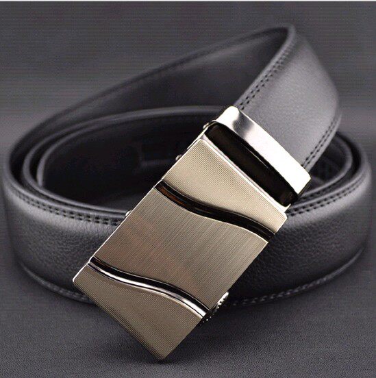 Hot Pin Automatic Buckle Strap Youth Student Belt men's pants with European and American leisure belts QDF867