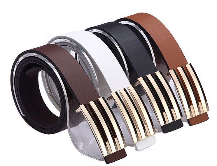 Hot Sell Belts Men's Korean Version Fashion Tide Youth Pants With Smooth Buckle A090 Belt