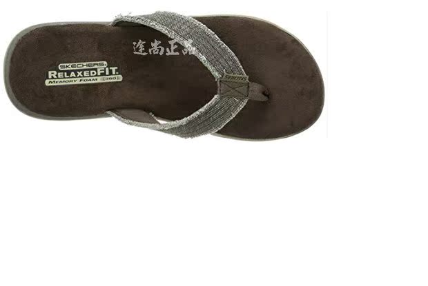 Skechers Skechers Dép nam mùa hè Dép Dép Sốc hấp thụ Dép thể thao 65091 dép đi trong nhà