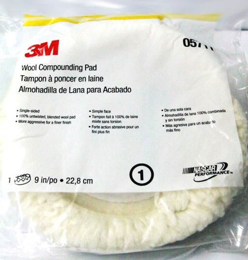 3M5711 5713 5701 5705 polishing ball American single-sided double-sided wool wheel waxing wool ball