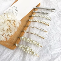 Pearl từ clip bangs clip Hàn Quốc đơn giản ins cô gái bên clip phụ kiện tóc clip kẹp tóc trang sức đầu buộc tóc scrunchies