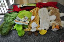 Outside single multiple BB barking or bottle set Lobster Crocodile Turtle Pet dog Vocal plush toy