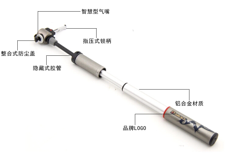 Pompe à vélo AIRACE - Ref 2396699 Image 15