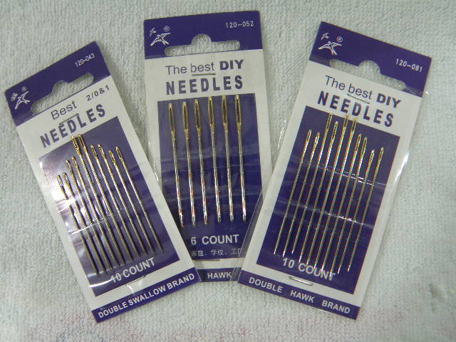 Hand sewing needles, quilt needles, blind needles, gold tail hand sewing needles, long needles, short needles, old people's needles, thick needles and fine needles