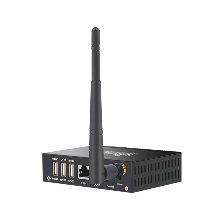 Wisiyilink bốn cổng không dây / máy chủ wifi máy chủ chia sẻ mạng 4 phân đoạn mạng - Phụ kiện máy in mua trục từ máy in