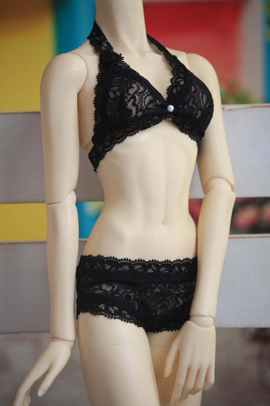 (endless) 1 3bjd sd dd black lace lingerie underwear suit swimsuit